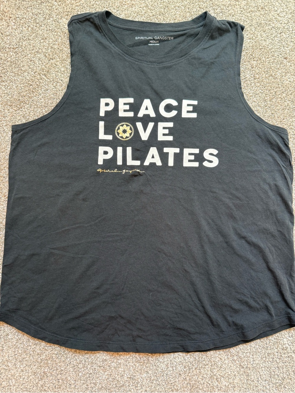Spiritual Gangster x Club Pilates tank